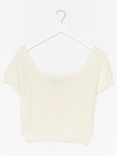 Load image into Gallery viewer, Round Neck Short Sleeve Knit Suit
