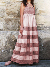Load image into Gallery viewer, Fashion Casual Sleeveless Printed Dress
