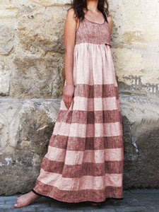 Fashion Casual Sleeveless Printed Dress
