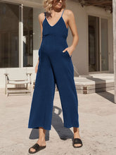 Load image into Gallery viewer, Camisole Wide Leg Trousers Maternity Jumpsuit
