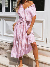 Load image into Gallery viewer, Stylish Casual Loose Tie-dye Dress
