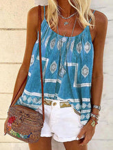 Load image into Gallery viewer, Vintage Bohemian Loose Casual Suspender Top
