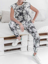 Load image into Gallery viewer, Fashionable Casual Simple Loose Shirt Pants Tie Dye Suit
