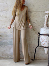 Load image into Gallery viewer, Long-sleeved V-neck Slim Women&#39;s Suit
