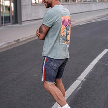 Load image into Gallery viewer, Men&#39;S Fashion Round Neck Printed Short-Sleeved T-Shirt
