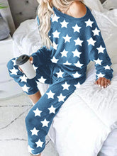 Load image into Gallery viewer, Simple Casual Loose Comfortable Soft Loungewear Top Shorts Suit
