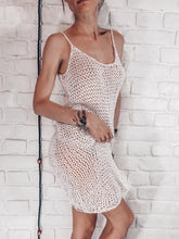 Load image into Gallery viewer, Fashionable Sexy Solid Color Suspender Dress
