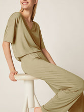 Load image into Gallery viewer, Simple Casual Loose Comfortable  Loungewear Short Sleeve Tops Pants Set
