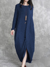 Load image into Gallery viewer, Casual Fashion Solid Color Loose Dress
