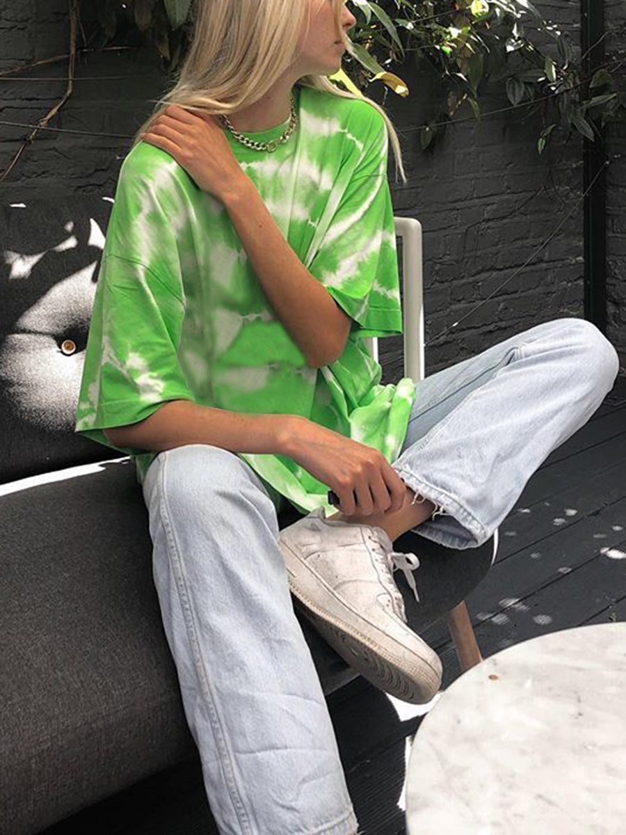 Tie-Dye Short Sleeve T-Shirt