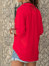 Load image into Gallery viewer, Double Pockets Button Up Casual Shirts
