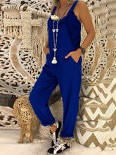 Load image into Gallery viewer, Casual Wild Solid Suspenders Jumpsuit
