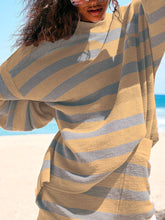 Load image into Gallery viewer, Striped Casual Loose Knit Two Piece Set
