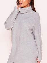 Load image into Gallery viewer, Half-Neck Sweater Trouser Suit
