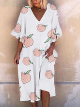 Load image into Gallery viewer, Printed Loose Dress
