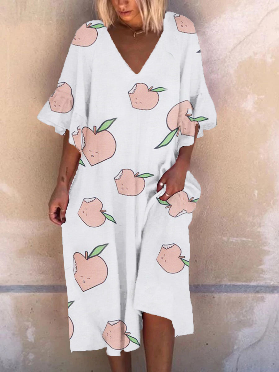 Printed Loose Dress