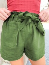 Load image into Gallery viewer, Casual Cotton and Linen Wide Shorts
