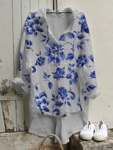 Load image into Gallery viewer, Casual Floral Shirts &amp; Tops 
