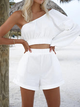 Load image into Gallery viewer, Casual Loose Solid Color Shoulder Long Sleeve Suit
