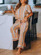 Load image into Gallery viewer, Casual Loose Fashion Comfortable Soft Stripe Suit
