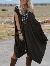 Load image into Gallery viewer, Solid Color Casual Dress
