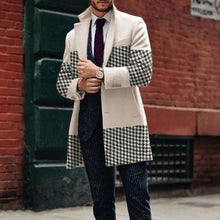 Load image into Gallery viewer, Fashion Mosaic Houndstooth Men&#39;S Windbreaker Jacket
