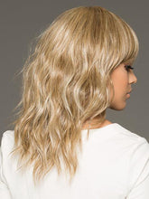 Load image into Gallery viewer, Brown and Blonde Mid-Length Curly Synthetic Wigs

