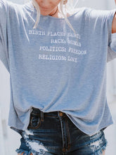 Load image into Gallery viewer, Loose Round Neck Short Sleeve T-Shirts Casual Tops
