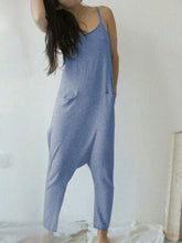 Load image into Gallery viewer, Cotton and Linen Comfortable Women&#39;s Jumpsuit for Summer
