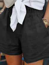 Load image into Gallery viewer, Casual Cotton and Linen Loose Shorts
