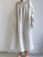 Load image into Gallery viewer, Solid Color Loose Wild Fashion Dress
