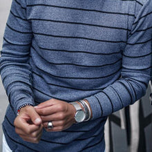 Load image into Gallery viewer, Men&#39;S Fashion Striped Long Sleeve T-Shirt
