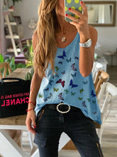 Load image into Gallery viewer, Printed Sleeveless T-Shirt
