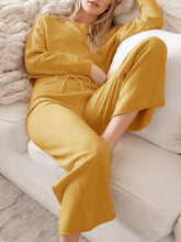 Load image into Gallery viewer, Casual Loose Knit Two-piece Suit
