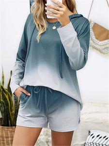 V-neck Loose Long Sleeve Suit