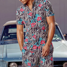 Load image into Gallery viewer, Men Color Print Holiday Style Suit
