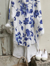 Load image into Gallery viewer, Casual Floral Shirts &amp; Tops 
