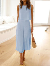 Load image into Gallery viewer, Fashion Elegant Loose Top Pants Suit

