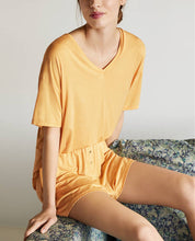 Load image into Gallery viewer, Casual Loose V-Neck Top Trouser Suit
