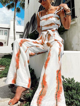 Load image into Gallery viewer, Fashionable Bohemian Sling Sleeveless Two Piece Set
