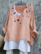 Load image into Gallery viewer, Pink Floral Sweet Shirts &amp; Tops
