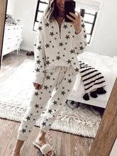 Load image into Gallery viewer, Romantic Starry Sky Casual Loose Knit Suit
