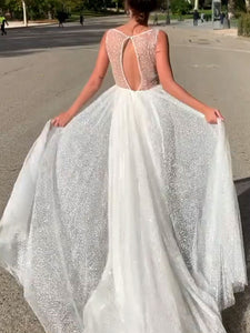 Elegant Backless Solid Color Maxi Dress