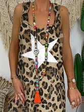 Load image into Gallery viewer, Retro Casual Loose Leopard Jumpsuit
