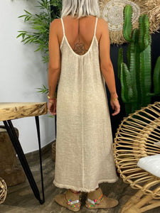 Fashion Casual Solid Color Suspender Dress