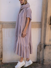 Load image into Gallery viewer, Solid Color Casual Loose Dress
