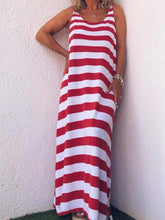 Load image into Gallery viewer, Simple Casual Loose Striped Dress
