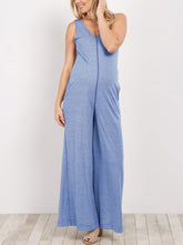 Load image into Gallery viewer, Maternity V-neck Vest Wide-leg Jumpsuit
