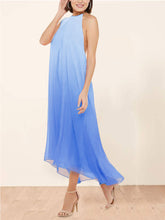 Load image into Gallery viewer, Sexy Elegant Gradient Color Party Holiday Dress

