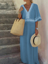 Load image into Gallery viewer, Striped Printed Boho Dresses
